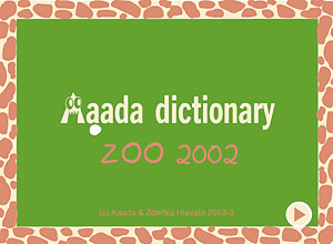 zoo dictionary